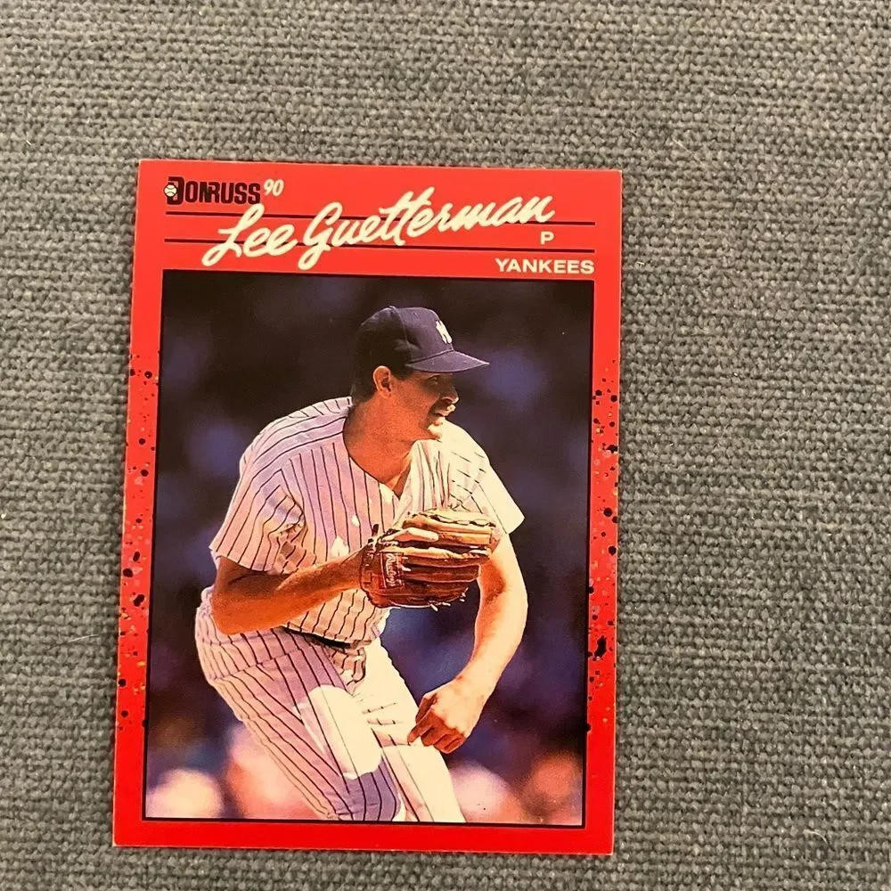 1990 Donruss New York Yankees Baseball Card Trading Card